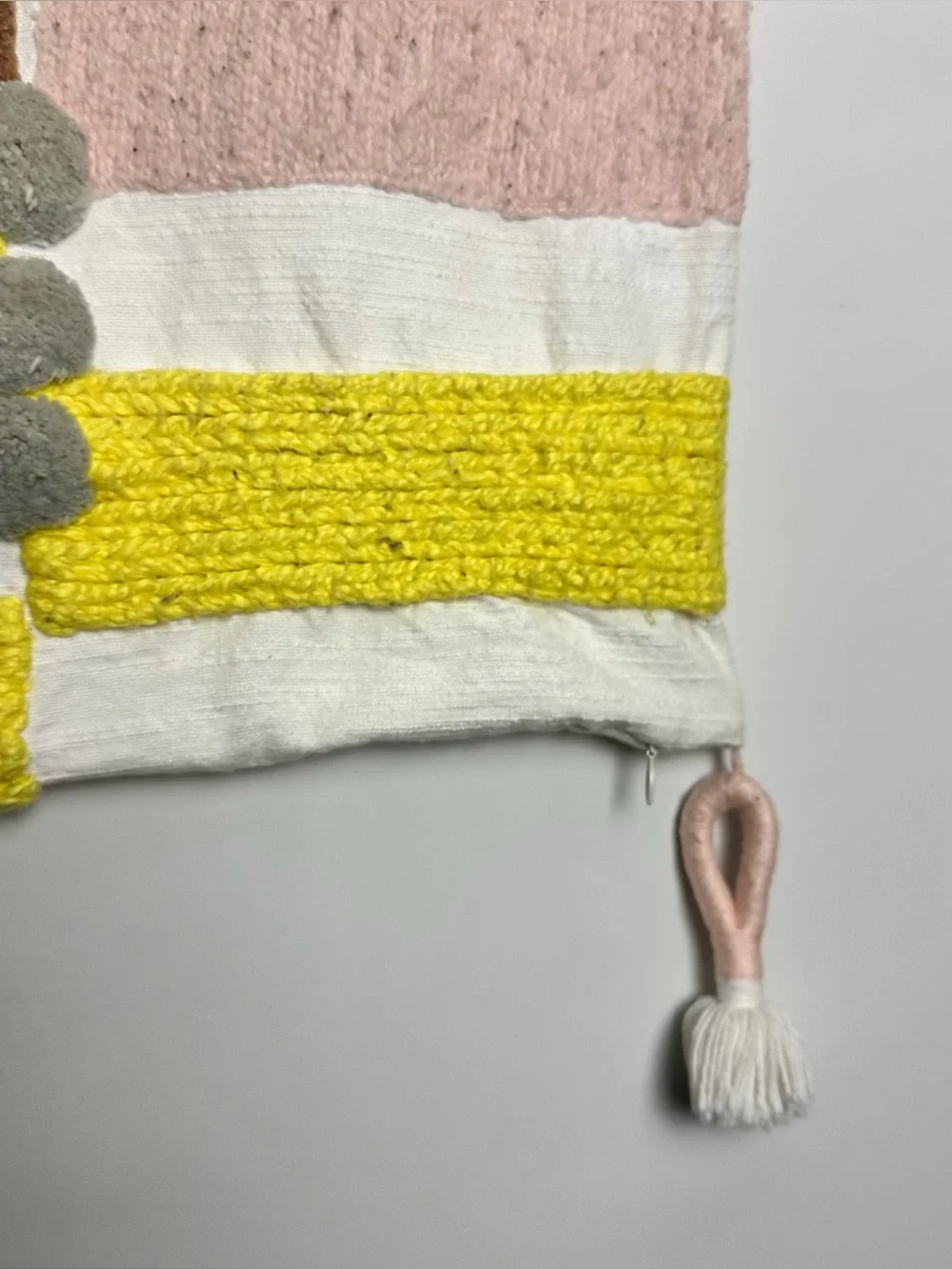 Anthropologie Charlie Sprout Textured Finch Pillow